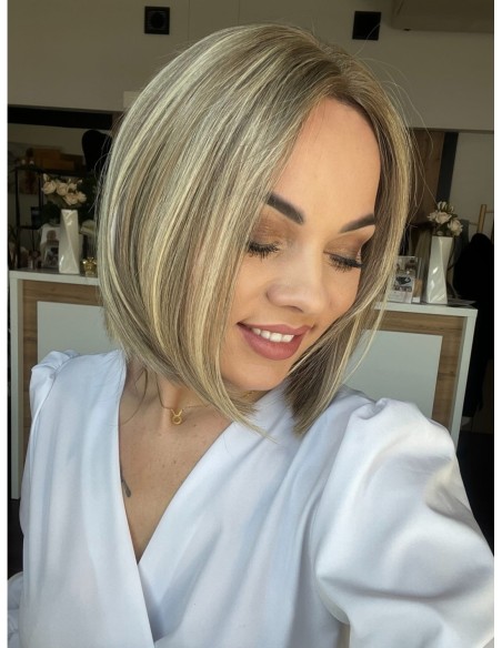 SELENE 8C-30CM-TOPPER Z WŁOSÓW NATURALNYCH