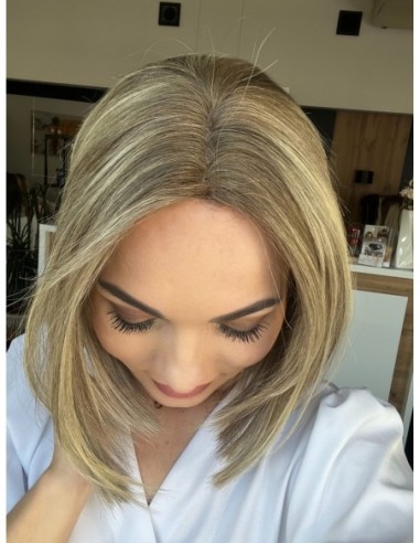 SELENE 8C-30CM-TOPPER Z WŁOSÓW NATURALNYCH