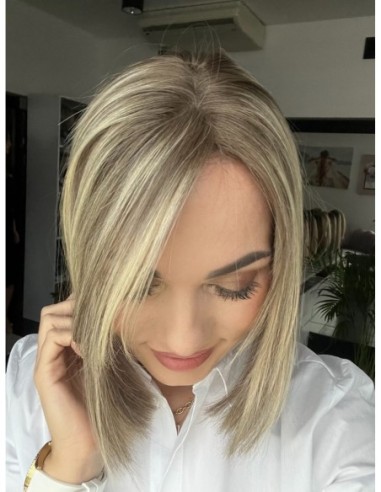 SELENE 8C-30CM-TOPPER Z WŁOSÓW NATURALNYCH