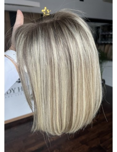 SELENE 8C-30CM-TOPPER Z WŁOSÓW NATURALNYCH