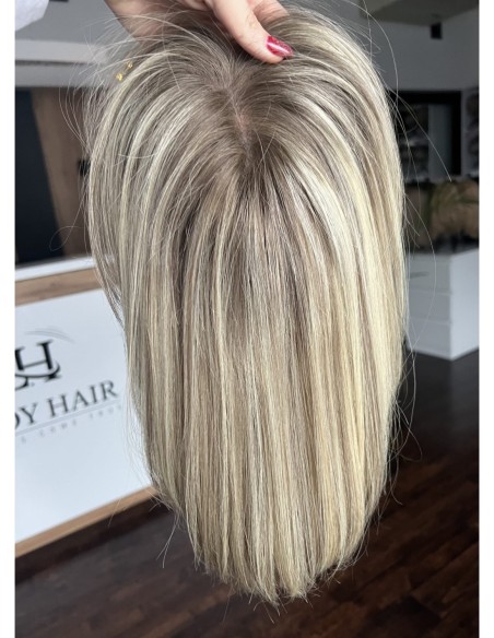 SELENE 8C-30CM-TOPPER Z WŁOSÓW NATURALNYCH