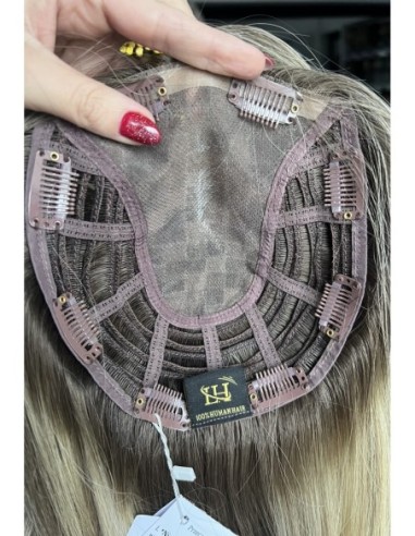 SELENE 8C-30CM-TOPPER Z WŁOSÓW NATURALNYCH