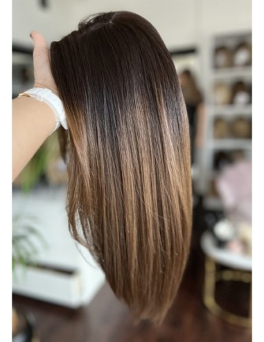 "TERESA 40-45 CM" TOPPER Z WŁOSÓW NATURALNYCH