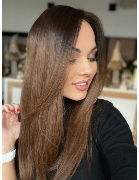 "TERESA 45-50 CM" TOPPER Z WŁOSÓW NATURALNYCH