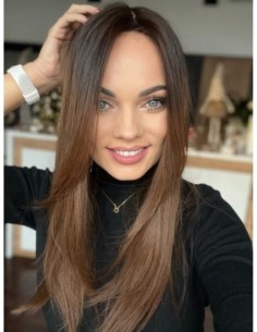 "TERESA 45-50 CM" TOPPER Z WŁOSÓW NATURALNYCH 2