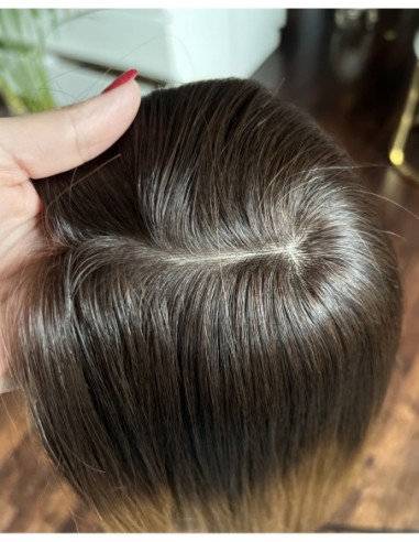 "TERESA 45-50 CM" TOPPER Z WŁOSÓW NATURALNYCH