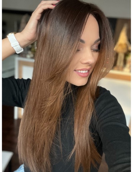 "TERESA 55-60 CM" TOPPER Z WŁOSÓW NATURALNYCH