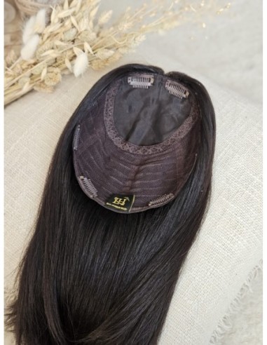 "INA 40" TOPPER Z WŁOSÓW NATURALNYCH VIRGIN