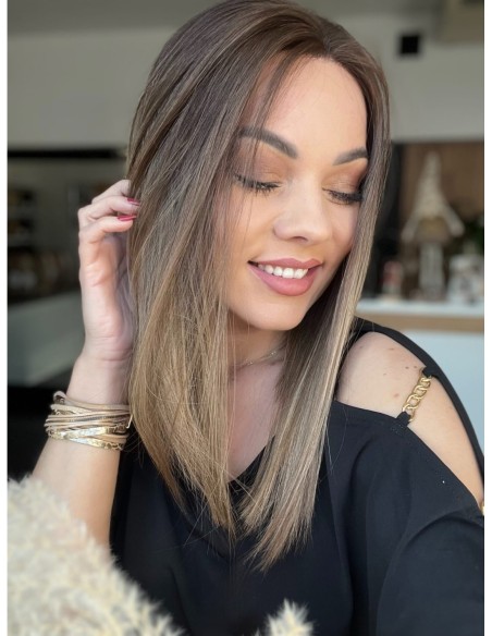 "Gabi 40- Peruka z włosów naturalnych  "S" PREMIUM