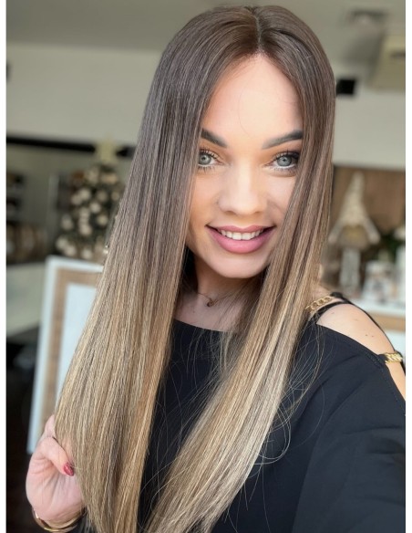 "Gabi 50-55 cm Peruka z włosów naturalnych  "M" PREMIUM