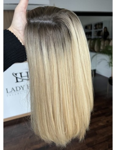 "AIDA 35-40"TOPPER Z WŁOSÓW NATURALNYCH   PREMIUM