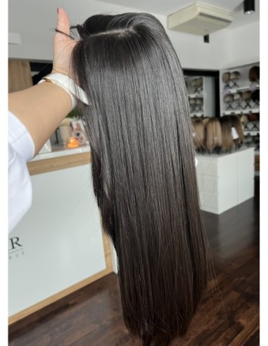 "INA 50 CM PREMIUM VIRGIN" TOPPER Z WŁOSÓW NATURALNYCH