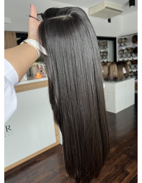 "INA 50 CM PREMIUM VIRGIN" TOPPER Z WŁOSÓW NATURALNYCH