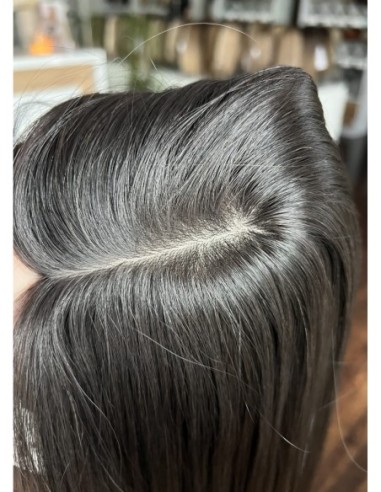 "INA 50 CM PREMIUM VIRGIN" TOPPER Z WŁOSÓW NATURALNYCH