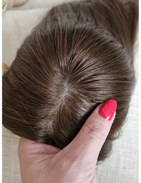 "KADI 45" TOPPER Z WŁOSÓW NATURALNYCH