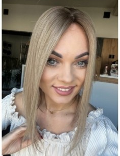 "Lio URll"- Mini topper z włosów naturalnych  35cm