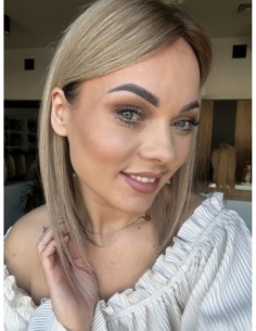 "Lio URll"- Mini topper z włosów naturalnych  35cm 2