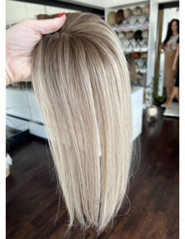 "Lio URll"- Mini topper z włosów naturalnych  35cm