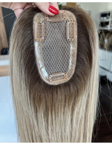 "Lio URll"- Mini topper z włosów naturalnych  35cm