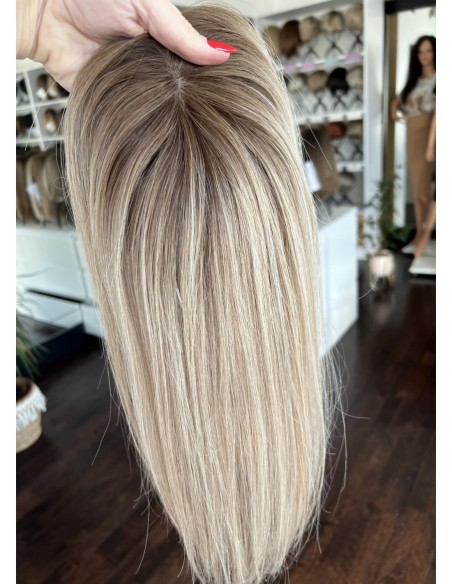 "Lio URll"- Mini topper z włosów naturalnych  35cm