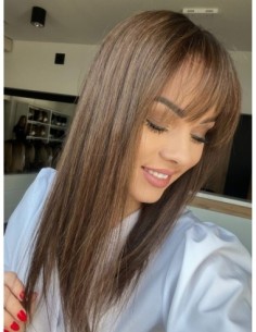 SELENE B10-45CM Z GRZYWKĄ-TOPPER Z WŁOSÓW NATURALNYCH