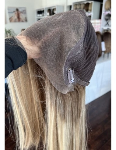 "MILENA 45  "LACE FRONT PERUKA Z WŁOSÓW NATURALNYCH  PREMIUM   "S"