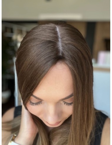 GABI 50-55 CM-TOPPER Z WŁOSÓW NATURALNYCH-PREMIUM