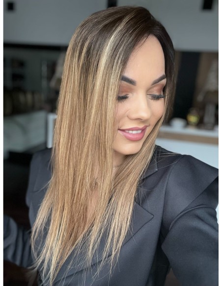 SELENE B8-45CM-TOPPER Z WŁOSÓW NATURALNYCH