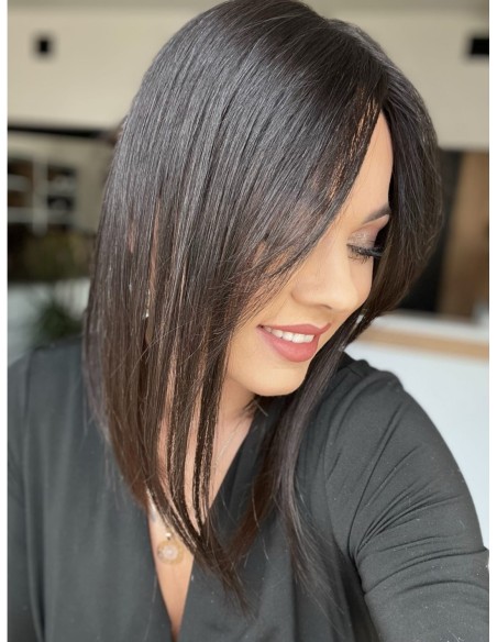 "Lio 1B"- Mini topper z włosów naturalnych 35cm