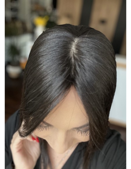 "Lio 1B"- Mini topper z włosów naturalnych 35cm