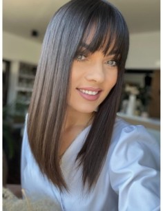 "KASIA  Z GRZYWKĄ 40 CM" TOPPER Z WŁOSÓW NATURALNYCH 2