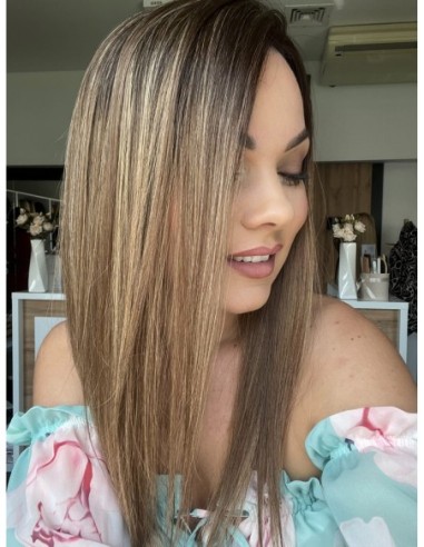 SELENE B8-45CM-TOPPER Z WŁOSÓW NATURALNYCH