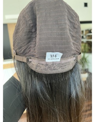 KASIA 50 CM"S"-PERUKA LACE FRONT Z WŁOSÓW NATURALNYCH PREMIUM  VIRGIN