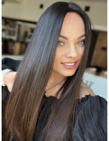 "KASIA  50-55 CM" TOPPER Z WŁOSÓW NATURALNYCH