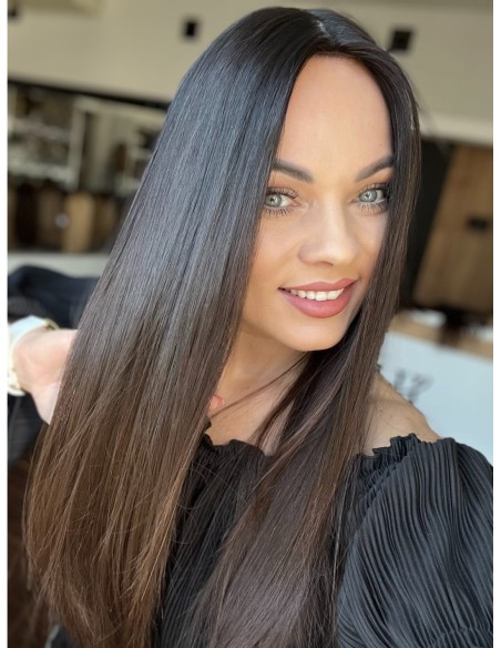 "KASIA  50-55 CM" TOPPER Z WŁOSÓW NATURALNYCH