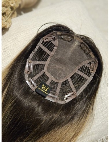 SELENE B8-45CM-TOPPER Z WŁOSÓW NATURALNYCH