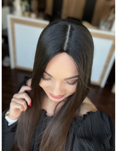 "KASIA  50-55 CM" TOPPER Z WŁOSÓW NATURALNYCH