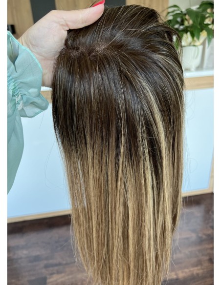 SELENE B8-45CM-TOPPER Z WŁOSÓW NATURALNYCH