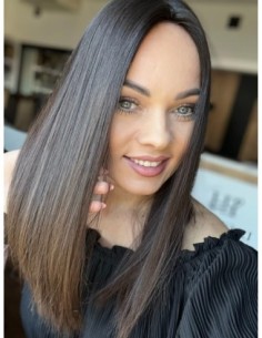 "KASIA 40 CM" TOPPER Z WŁOSÓW NATURALNYCH