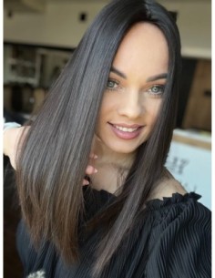 "KASIA 40 CM" TOPPER Z WŁOSÓW NATURALNYCH 2