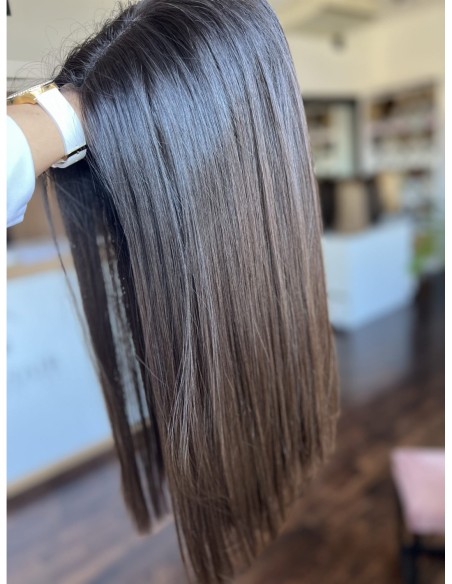 "KASIA 40 CM" TOPPER Z WŁOSÓW NATURALNYCH