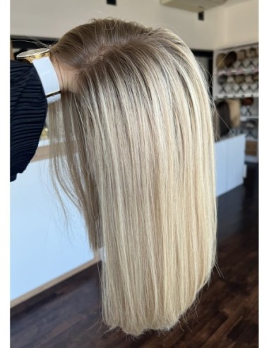 "ANIA 40 CM "S"  "LACE FRONT PERUKA Z WŁOSÓW NATURALNYCH  PREMIUM