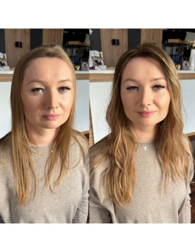 SELENE B8-45CM-TOPPER Z WŁOSÓW NATURALNYCH