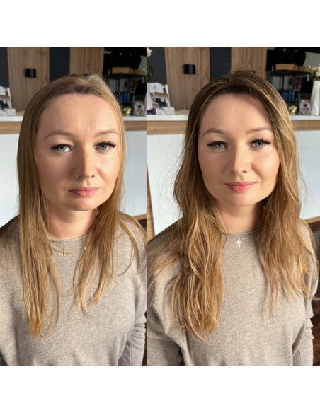 SELENE B8-45CM-TOPPER Z WŁOSÓW NATURALNYCH