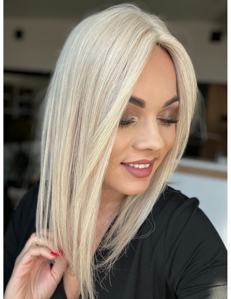 "Lio PL 35 cm"- Mini topper z włosów naturalnych 35cm