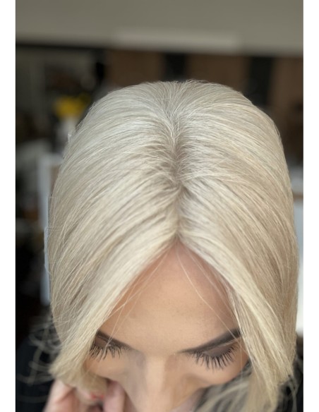 "Lio PL 35 cm"- Mini topper z włosów naturalnych 35cm