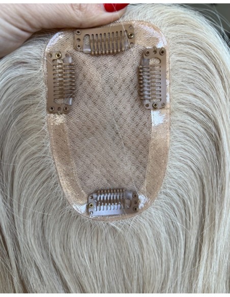"Lio PL 35 cm"- Mini topper z włosów naturalnych 35cm