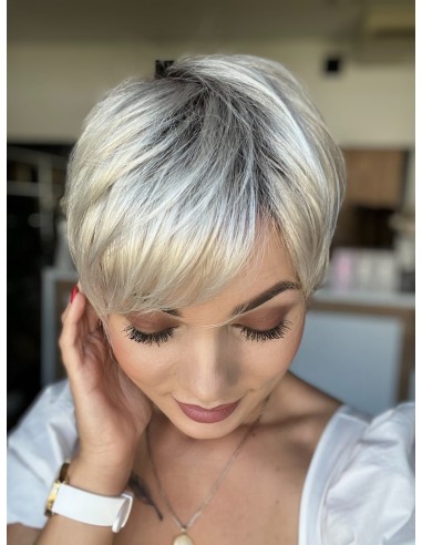 Ivy Platinum Ice-Peruka z włosów syntetycznych NAH