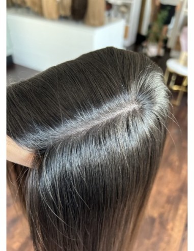 "KASIA  65 CM" TOPPER Z WŁOSÓW NATURALNYCH