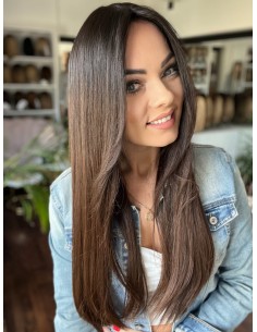 "KASIA  65 CM" TOPPER Z WŁOSÓW NATURALNYCH 2